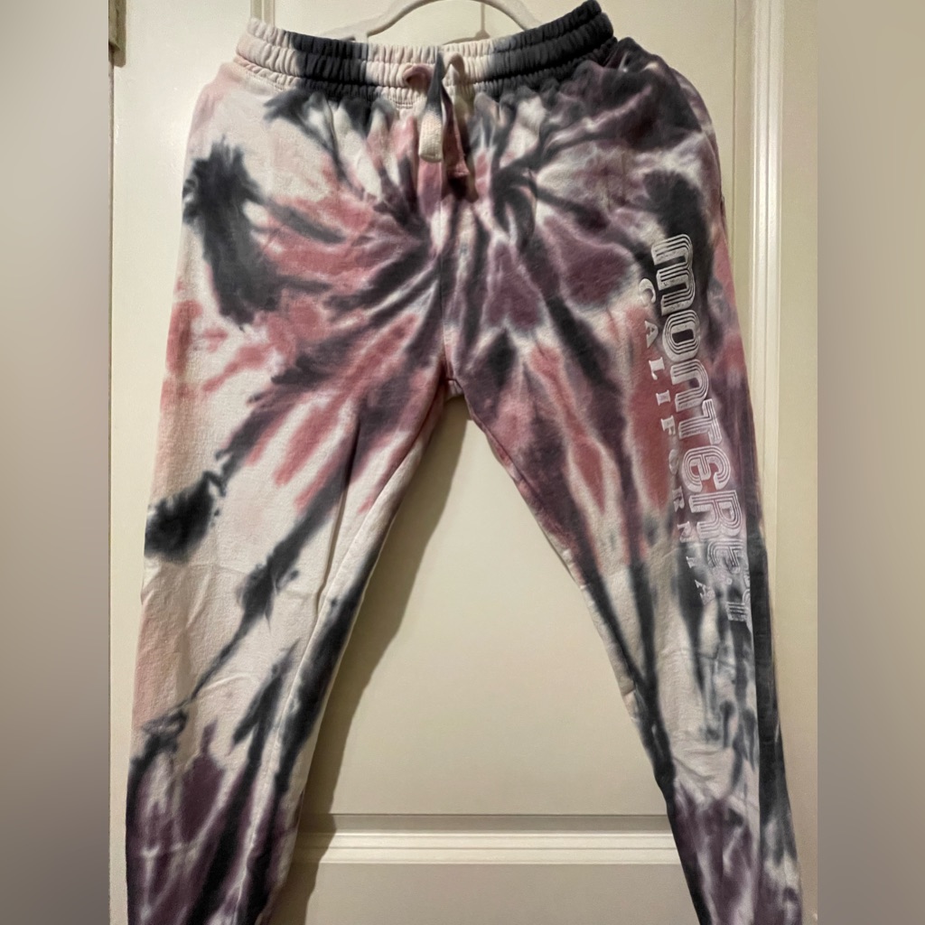 California Monterey Jogger Pants Tie Dye Size S